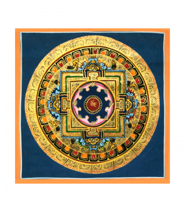 Thangka - OM Mandala Astamangal