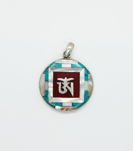 Jewelry: Mandala Om Pendant