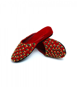 Dhaka shoes with Butterfly Design