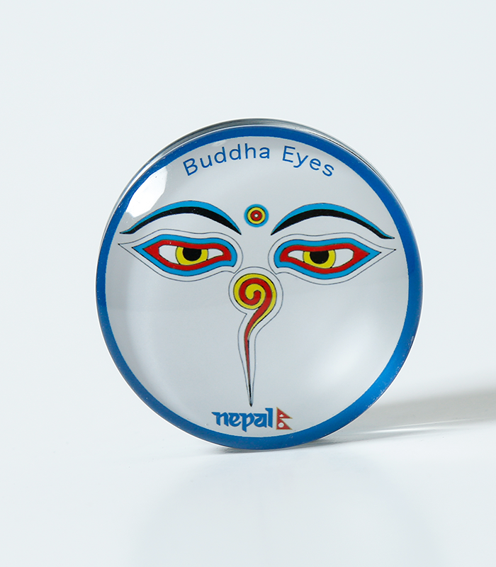 Fridge Magnet Buddha Eyes