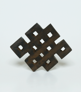 Wood Endless Knot Wall Décor