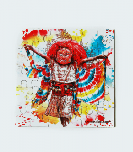 Nepal Cultural Jigsaw Puzzle - Lakhe (लाखय्)