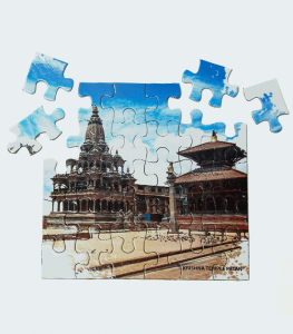 Nepal Cultural Jigsaw Puzzle - Krishna Mandir Patan