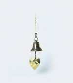 Hawa Ghanti (Wind Bell) with Leaf in Brass - Crafts of Nepal
