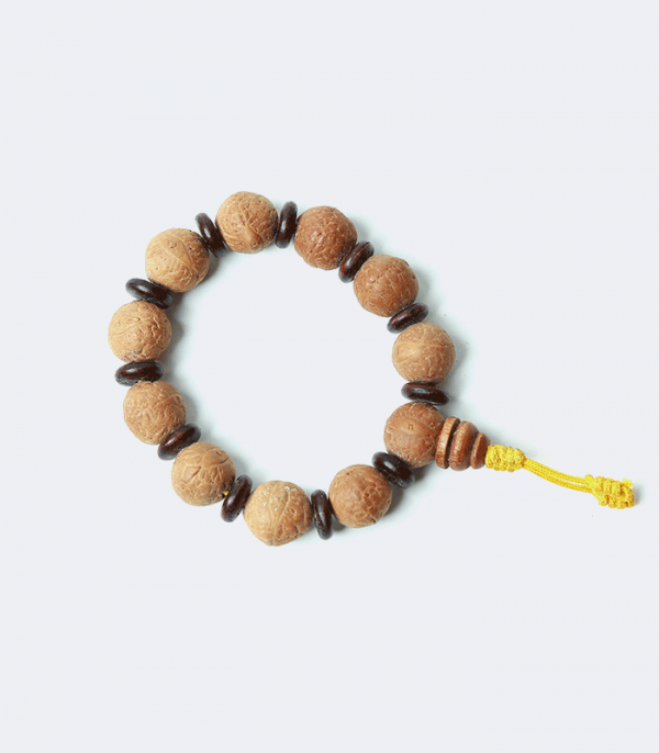 Buddha Chitta Bracelet - 11 big bodhi seeds for meditation