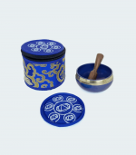 Tibetan Small Singing Bowl from Nepal (Blue Set)